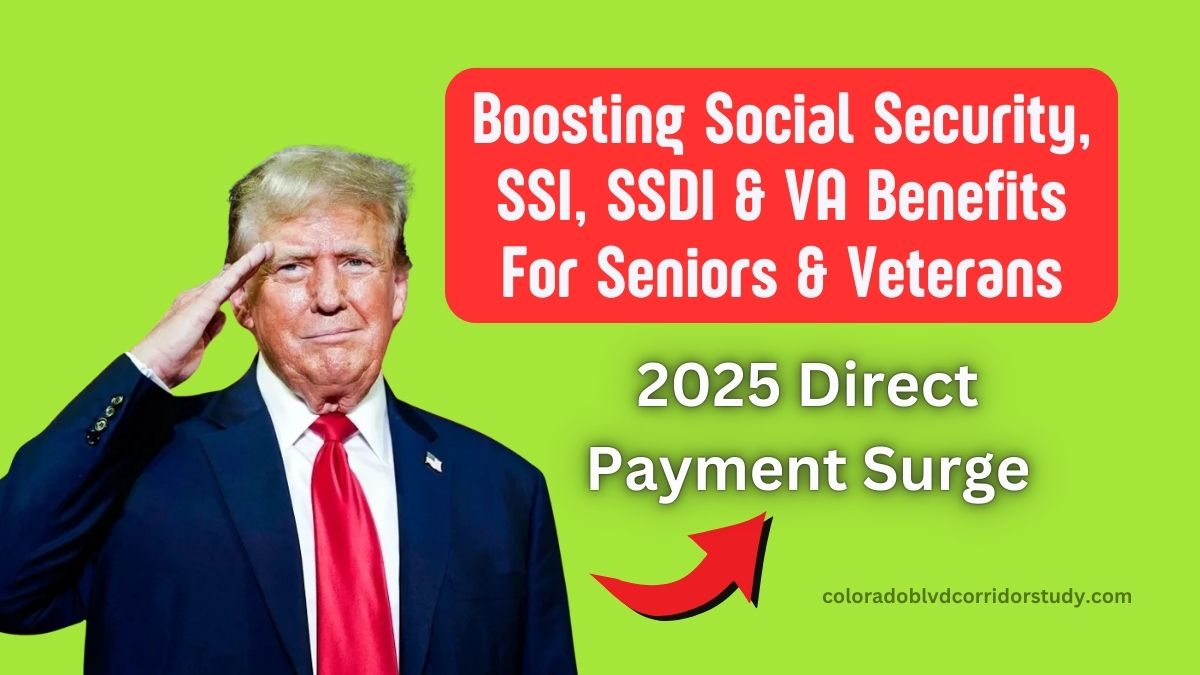 2025 Direct Payment Surge- Boosting Social Security, SSI, SSDI & VA Benefits For Seniors & Veterans